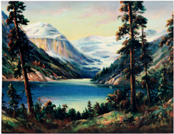 Lake Louise by W M Thompson